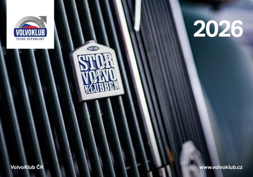 Kalendáře Volvoklubu ČR 2026 jsou tu!